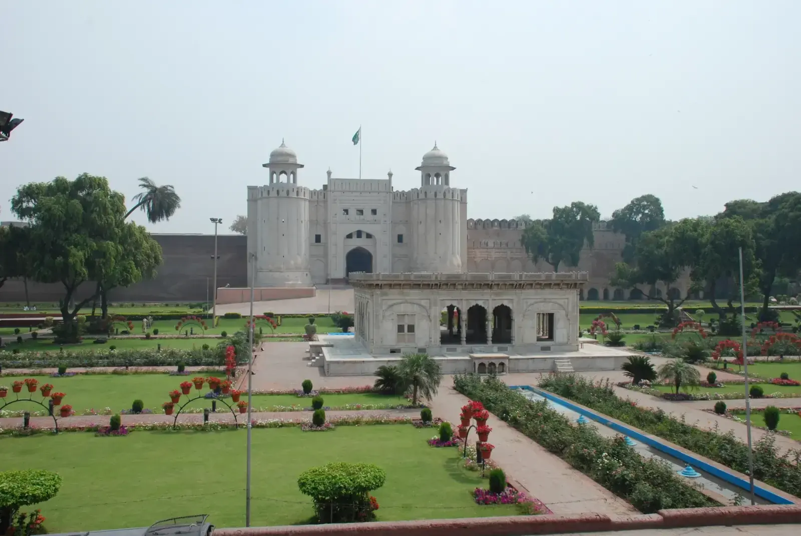 Historic architecture at the start of a Lahore to Karachi heritage tour