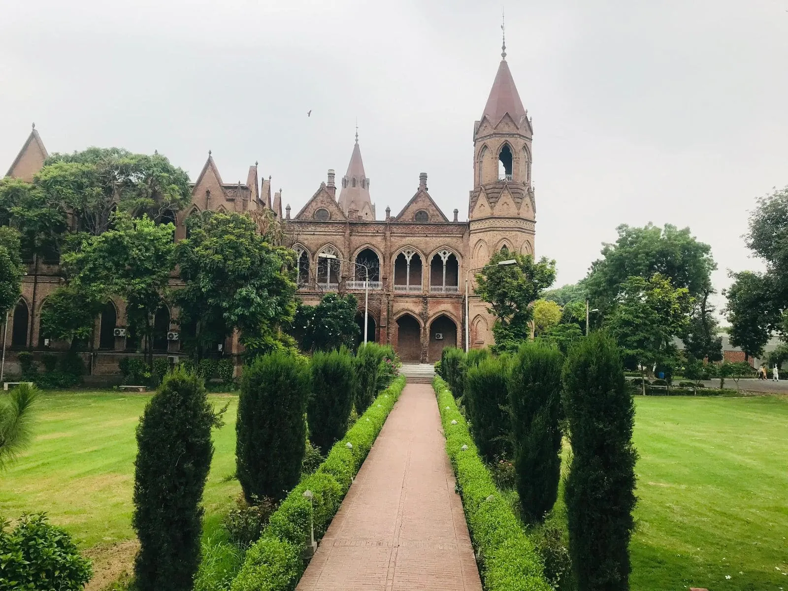 Historic colonial-era Lahore High Court on a guided heritage tour